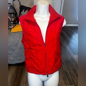 Red Columbia vest